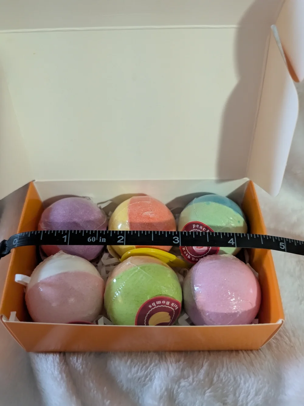 Bath Bombs Fruit Variety with Fruit Toy